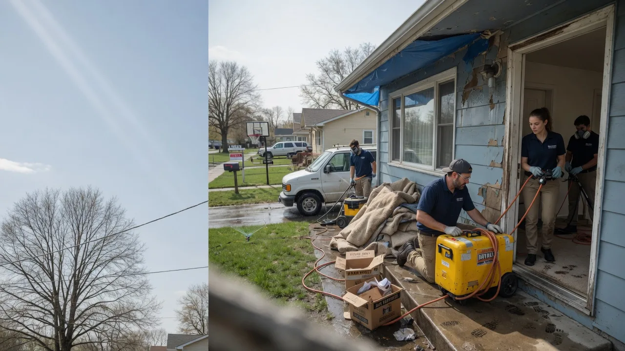 Basement Flood Cleanup in Hurricane, WV near me